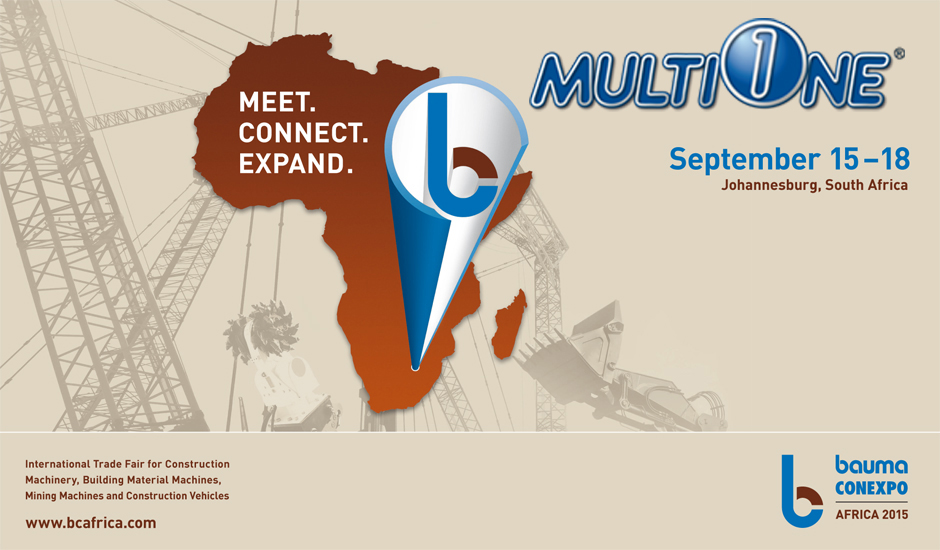 Bauma Conexpo Africa 2015 – A first for MultiOne SA