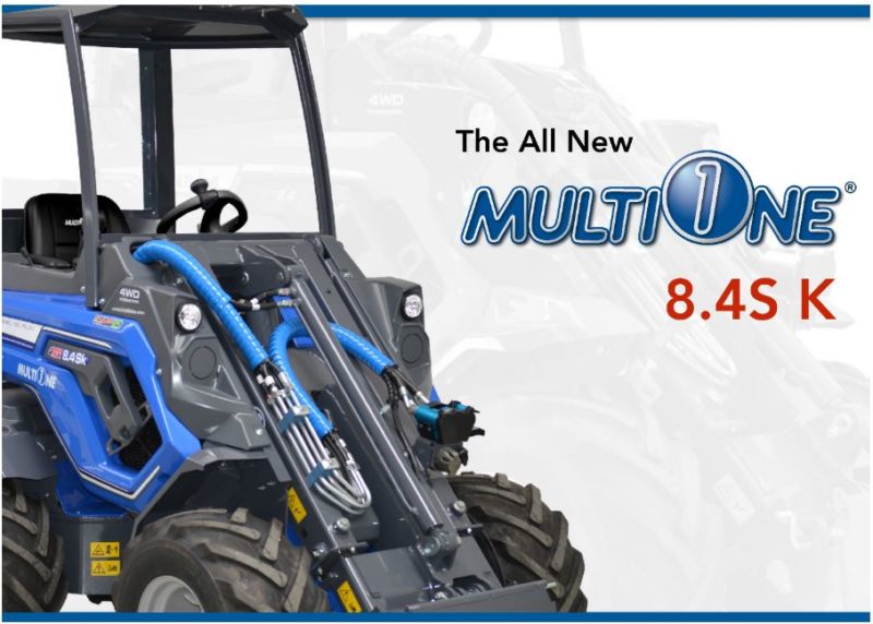 MultiOne Launches New 8 Series Compact mini loader